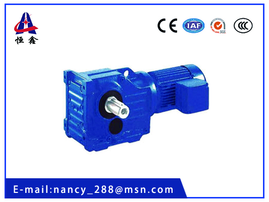 K series helical gear box reducer